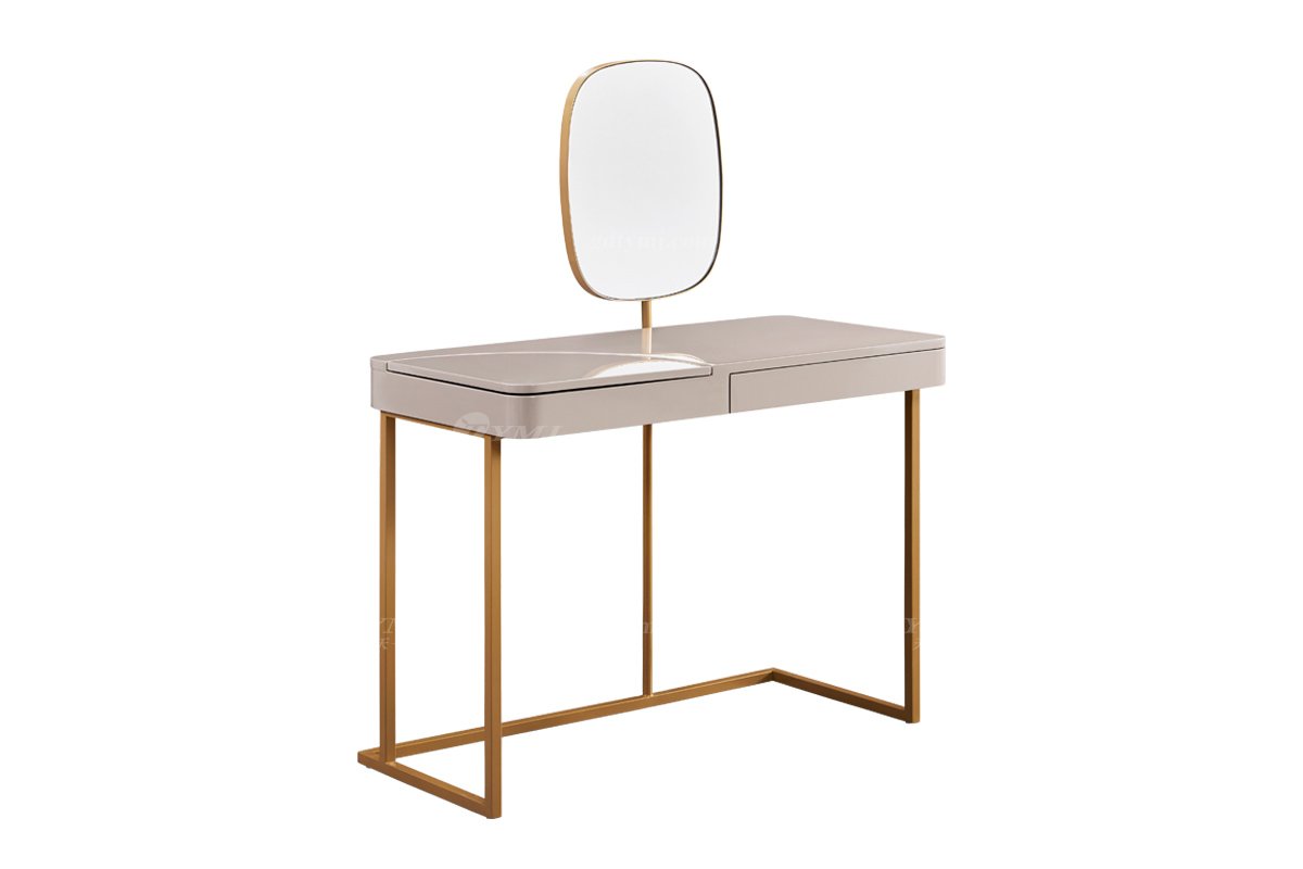  现代简约家具91精品久久久久久水蜜桃别墅会所家用时尚高级不锈钢金属妆台