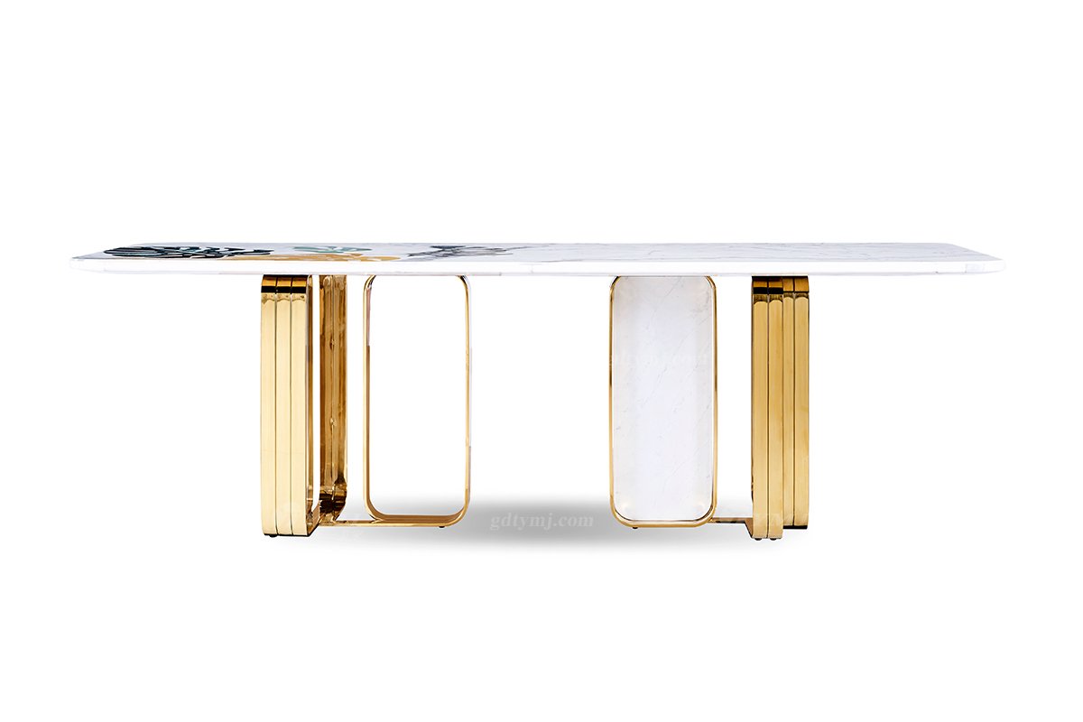 意式亚洲成AV人在线观看片水蜜桃91精品久久久久久水蜜桃别墅会所大宅家用时尚奢华大理石长餐台