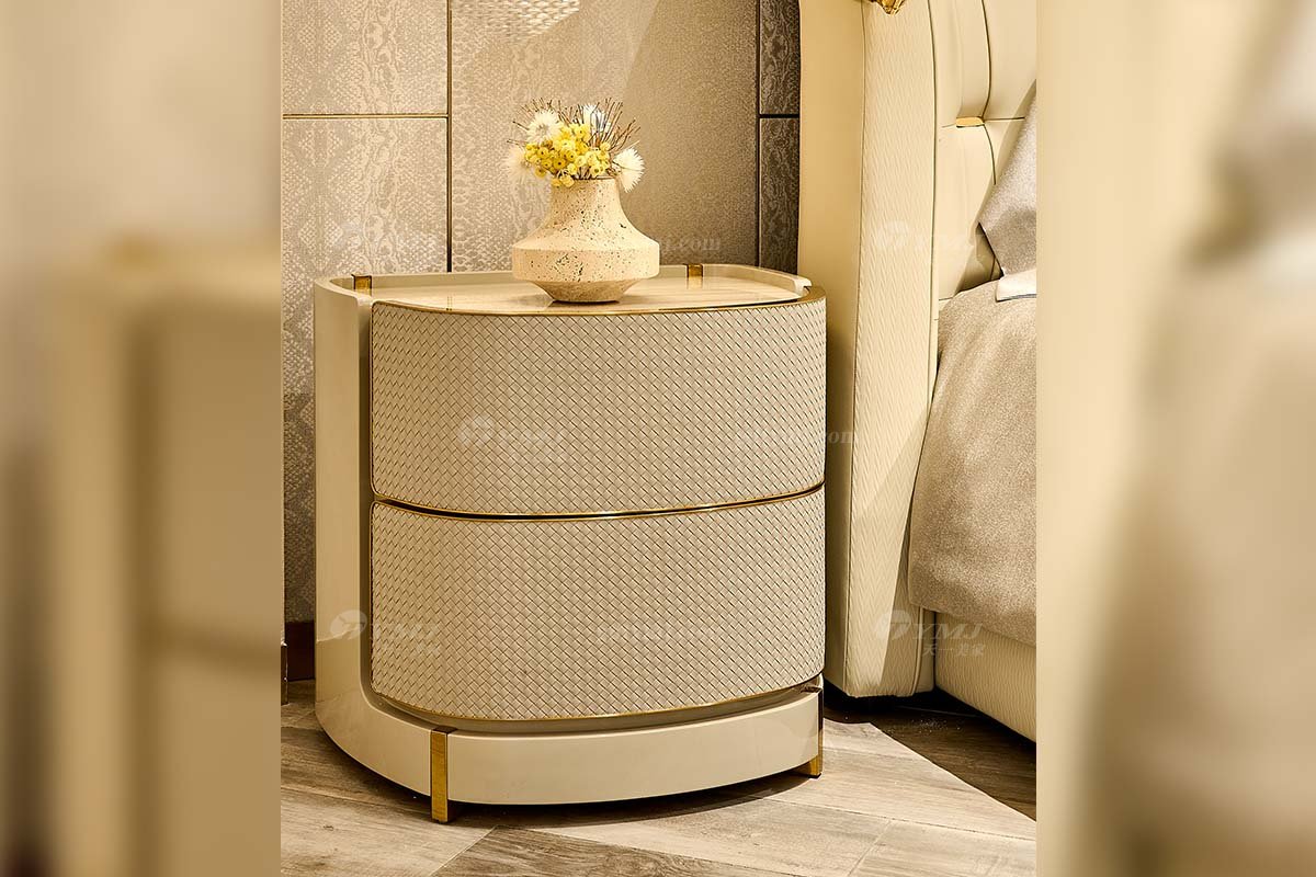 意式亚洲成AV人在线观看片水蜜桃91精品久久久久久水蜜桃别墅会所豪宅家用时尚奢华天然大理石浅灰色床头柜205B22B床头柜3