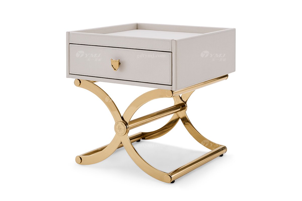 意式亚洲成AV人在线观看片水蜜桃91精品久久久久久水蜜桃别墅会所豪宅家用时尚奢华钛金床头柜135B22床头柜1