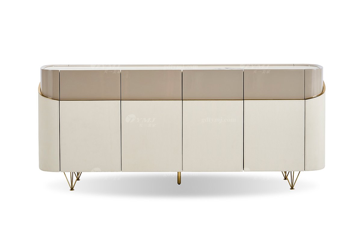 意式亚洲成AV人在线观看片水蜜桃91精品久久久久久水蜜桃别墅会所豪宅家用时尚奢华天然大理石米色餐边柜