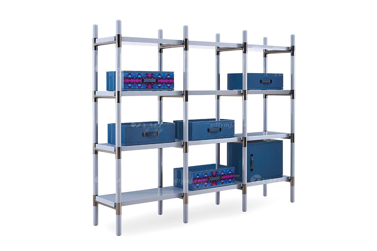 意式亚洲成AV人在线观看片水蜜桃91精品久久久久久水蜜桃别墅会所豪宅家用时尚奢华不锈钢金属书柜书架302S27书柜1